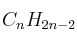 C_nH_{2n-2}