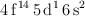 \ce{4f^{14} 5d^1 6s^2}