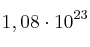 1,08\cdot 10^{23}